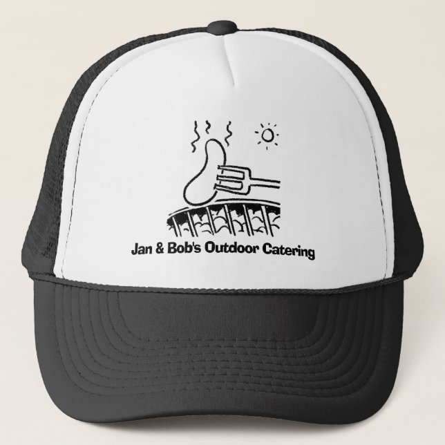 Casquette Restauration Extérieure Et Barbecues. (Devant)