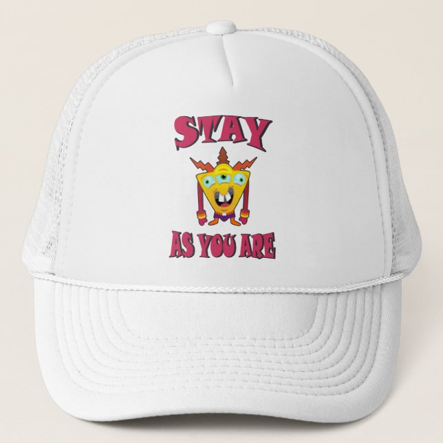 Casquette Restez comme vous êtes (Devant)