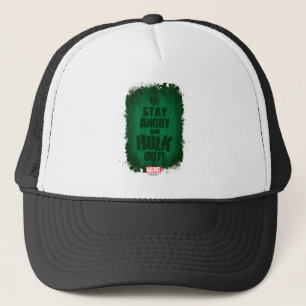Casquette Restez En Colère Et Devenez Hulk