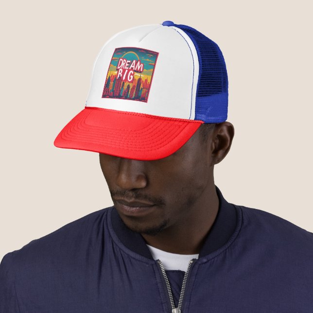 Casquette Restez inspiré - Motivation et mise à niveau (En situation)