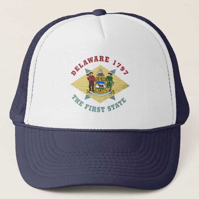 CASQUETTE RETARD 1797 LE PREMIER PORTE-DRAPEAU D'ÉTAT (Devant)