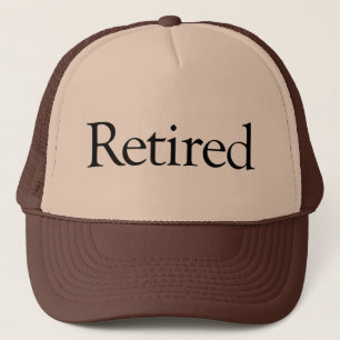 Casquette Retiré