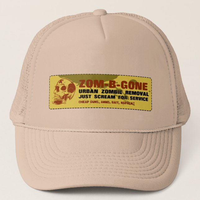 Casquette Retrait urbain Zom-B-Allé de zombi (Devant)