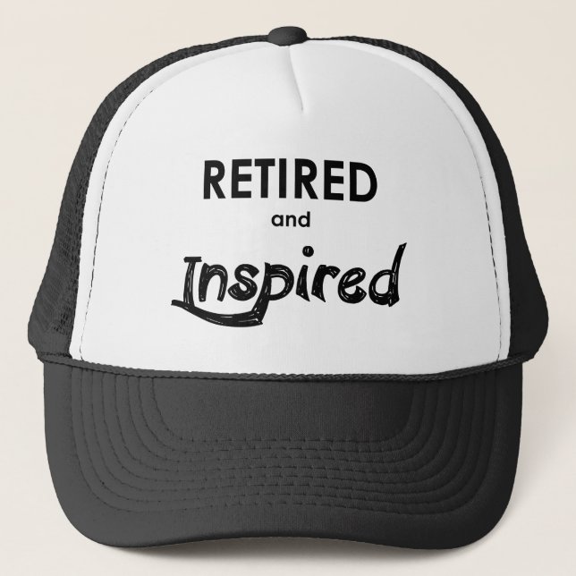 Casquette Retraité Et Inspiré (Devant)