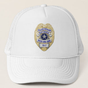 Casquette Retraité - Le badge de la Ligne Bleue Mince