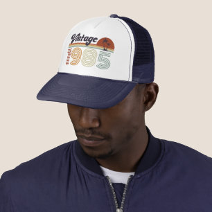 Casquette Retro 40e anniversaire, Vintage 1985