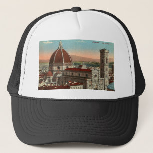 Casquette Rétro cathédrale vintage de Florence Italie Italie