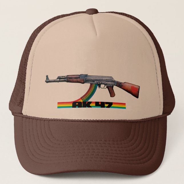 Casquette Rétro hommage d'AK-47 (Devant)