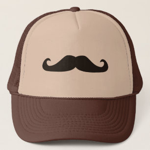 Casquette Rétro illustration de moustaches de gentelman