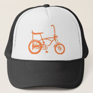 Casquette Rétro Orange Krate Banana Seat Bike