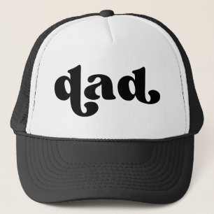 Casquette Retro Papa noir et blanc