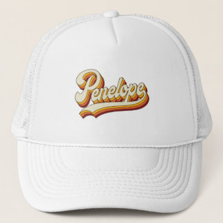 Casquette Retro Penelope Name 70s Vintage Design