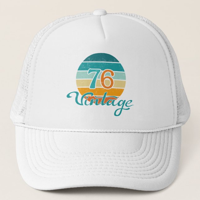 Casquette Retro Sunset 76 Vintage (Devant)