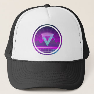 Casquette rétro Synthwave grille de 80s