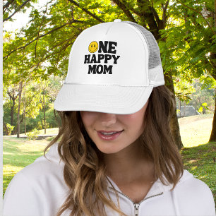Casquette Rétro Un Sourire De Maman Heureuse Anniversaire