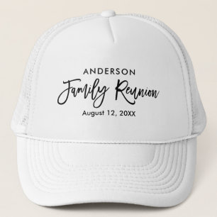 Casquette Retrouvailles de famille de script de brosse moder