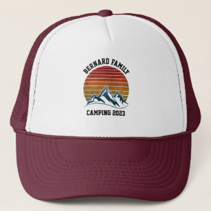 CASQUETTE RÉUNION DE FAMILLE SUR MESURE CAMPING VOYAGE MONTA