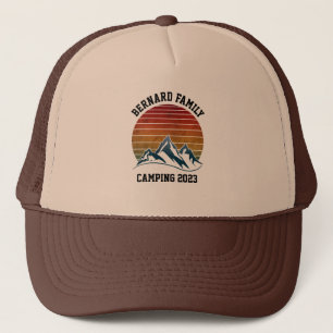 CASQUETTE RÉUNION DE FAMILLE SUR MESURE CAMPING VOYAGE MONTA