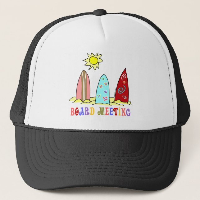 Casquette Réunion du Conseil d'administration du surf (Devant)