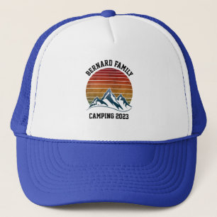 CASQUETTE RÉUNION FAMILIALE PERSONNALISÉE CAMPING SUNSET MOU