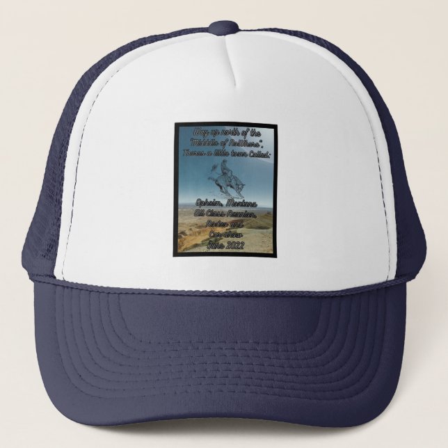 Casquette Réunion Opheim Montana 2022 (Devant)