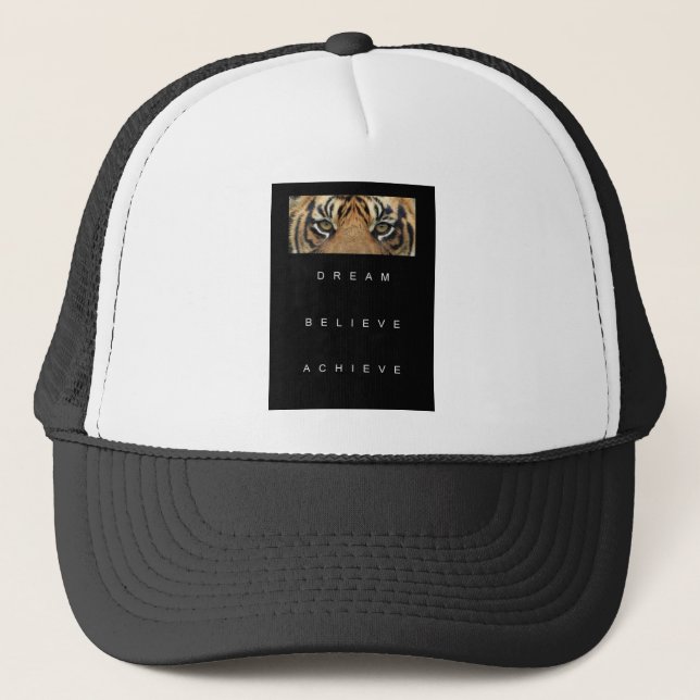 Casquette rêve croire obtenir une soumission motivante (Devant)