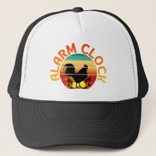 CASQUETTE RÉVEIL VINTAGE COQ DU MATIN POULE