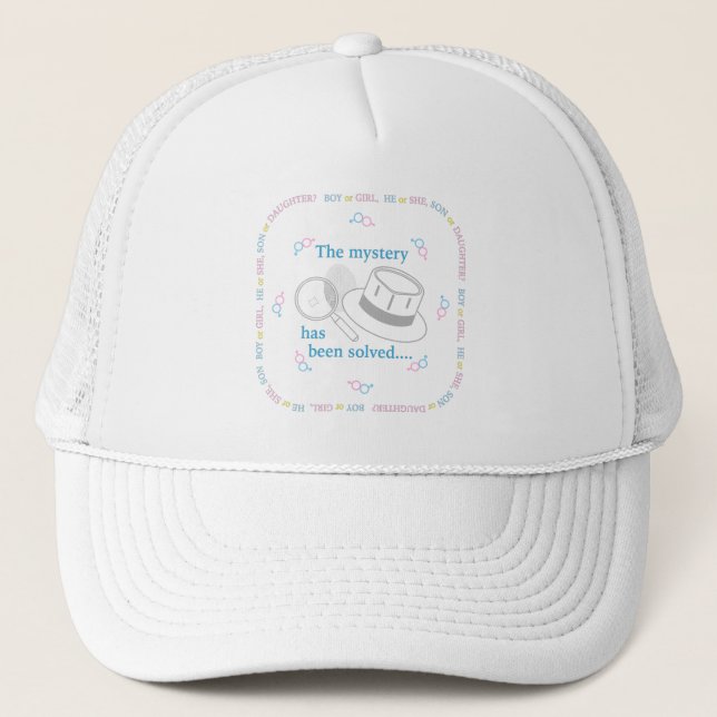 Casquette Révélation de genre (Devant)