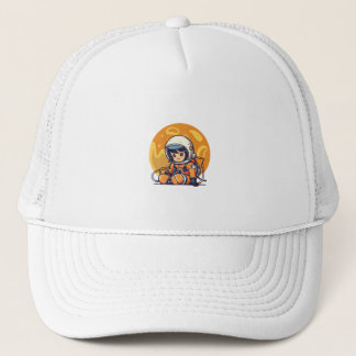 Casquette Rêvez grand, petit astronaute
