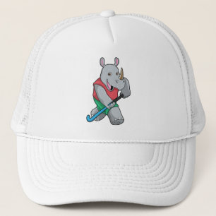 Casquette Rhino à Hockey avec chauve-souris de hockey