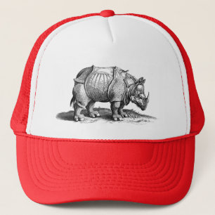 Casquette Rhinocéros vintage - le rhinocéros de Dürer