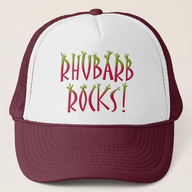 Casquette Rhubarb Rocks (Devant)