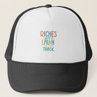 Casquette Richesses avec une piste de rire