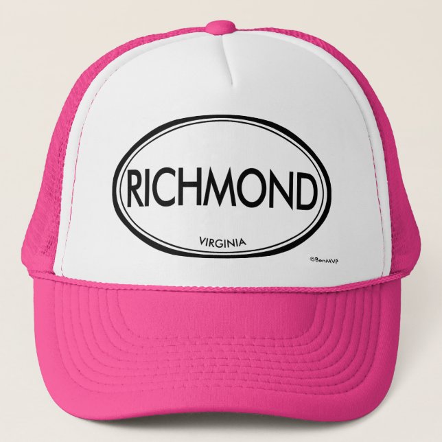 Casquette Richmond, la Virginie (Devant)