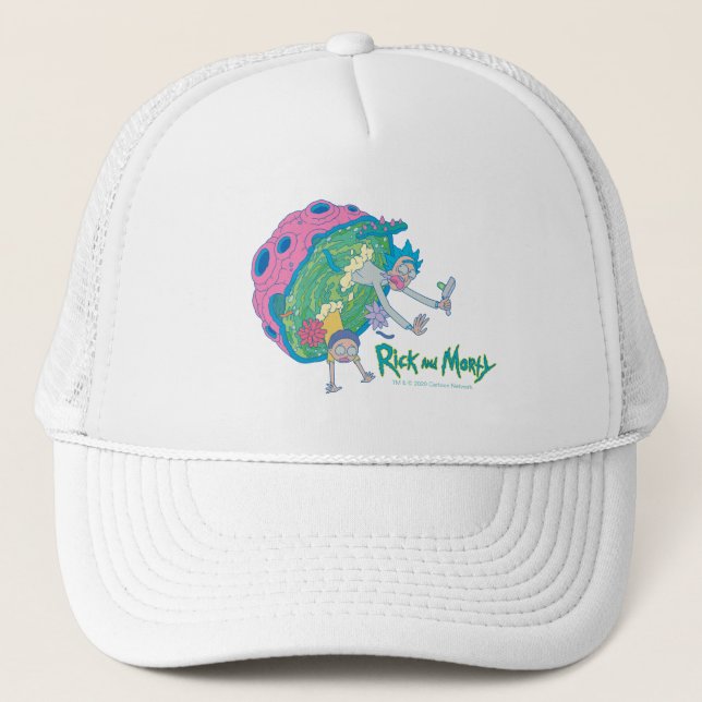 Casquette RICK ET MORTY™ | Décrochage du portail infecté (Devant)