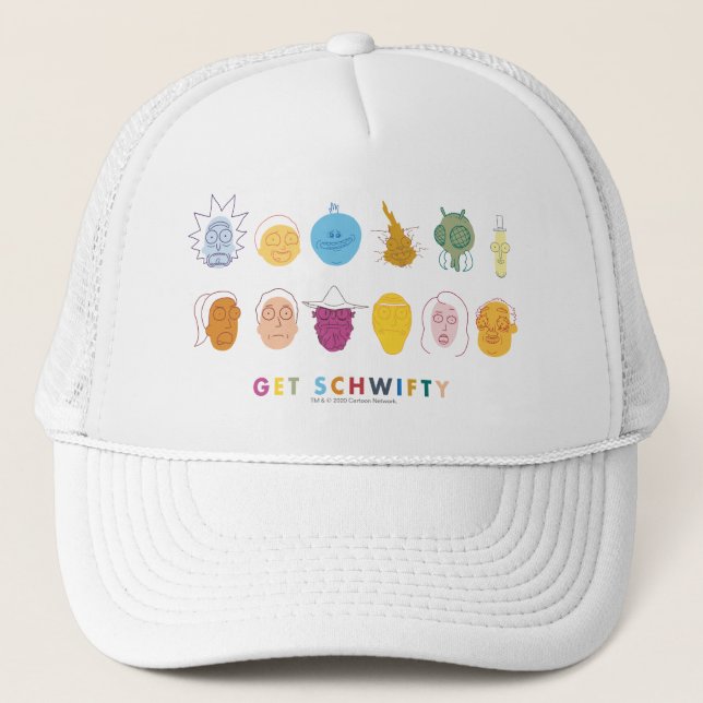 Casquette RICK ET MORTY™ | Get Schwifty (Devant)
