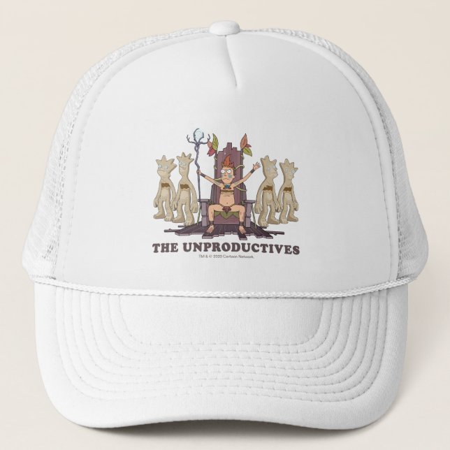 Casquette RICK ET MORTY™ | the Unproductives (Devant)