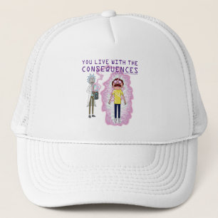 Casquette RICK ET MORTY™  Vous Vivez Avec Les Conséquence