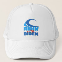 RIDIN' AVEC BIDEN Trucker Hat