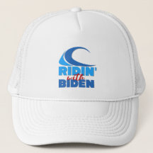RIDIN' AVEC BIDEN Trucker Hat