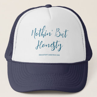 Casquette Rien d'autre que l'honnêteté