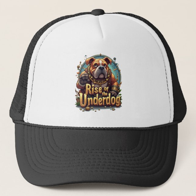 Casquette Rise of the Underdog Cap Motivational Mindset hat (Devant)