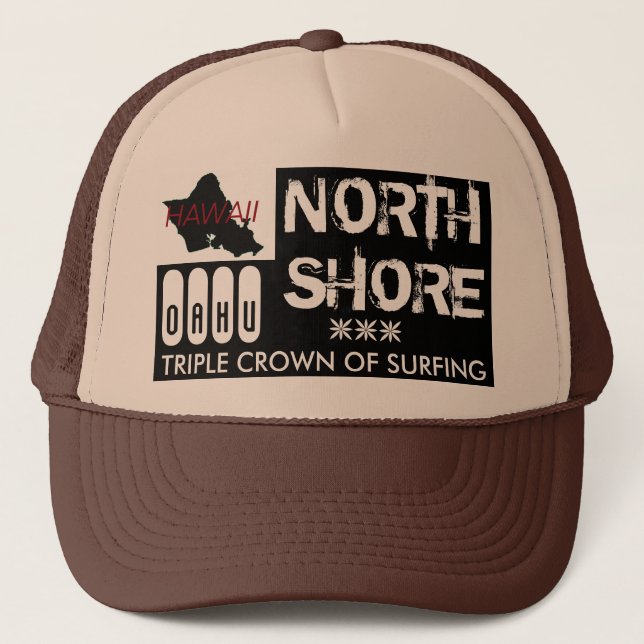 CASQUETTE RIVAGE DU NORD OAHU (Devant)