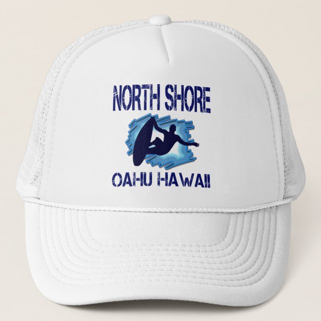 CASQUETTE RIVAGE DU NORD, OAHU, HAWAÏ (Devant)