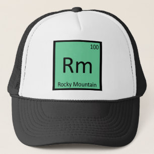Casquette Rm - Cheval de Montagne Rocheux à Allures Elément
