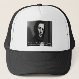 Casquette Robert Browning God Perfect Poet Citation