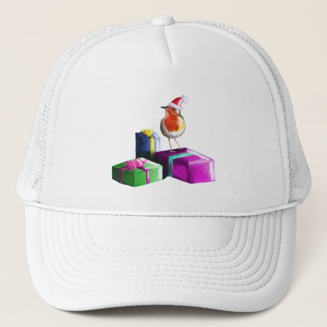 Casquette Robin de Noël (Devant)