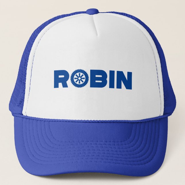 Casquette Robin Petrol Head Trucker Chapeau (Devant)