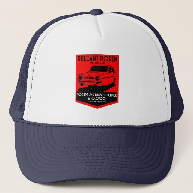 Casquette Robin Reliant Trois Roues (Devant)