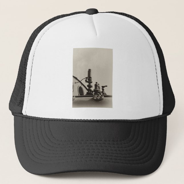 Casquette Robinet à corne de Locomotive (Devant)